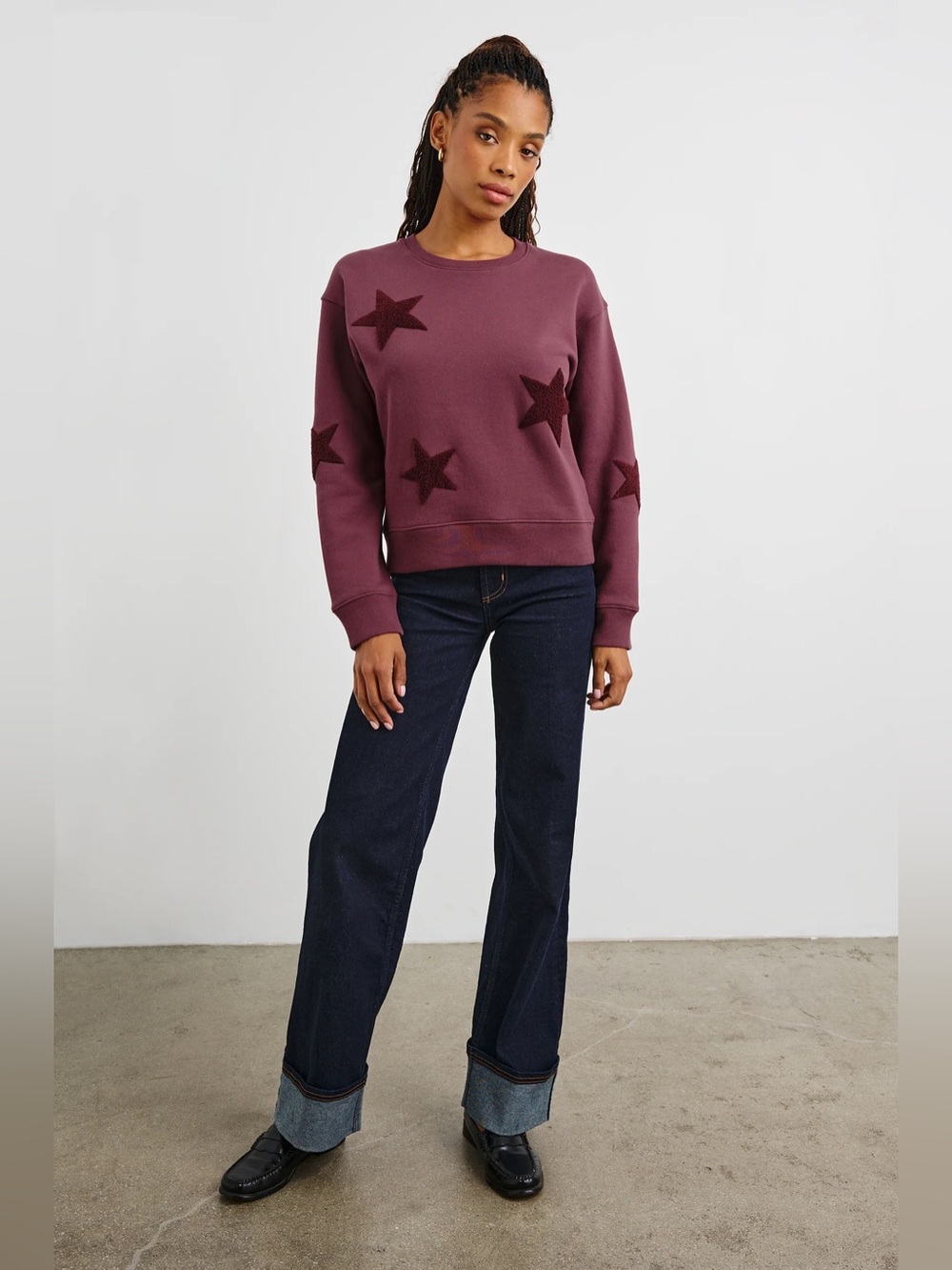 Rails Sonia Sweatshirt
Burgundy size medium